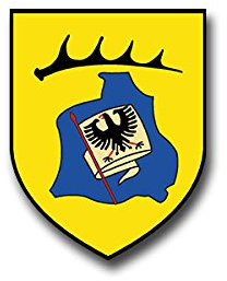 Aufkleber/Sticker VBK 1 Verteidigungskommando Stuttgart WBK Wappen 5x7cm A1174