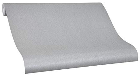 Tapete Silber Colani Evolution für Wohnzimmer Schlafzimmer oder Küche Made in Germany 10,05m X 0,70m Premium Vliestapete 56350