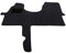 Mertex Automatte Autoteppich Premium anthrazit meliert 44391-P-A (grau, Fahrerhausteppich)