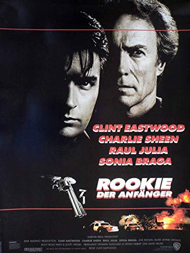 Rookie der Anfänger - Clint Eastwood - Filmposter A1 84x60cm gerollt