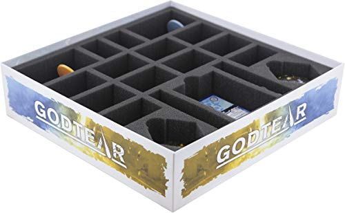 Feldherr Schaumstoff-Set kompatibel mit Godtear: Borderlands Starter Set - Brettspielbox