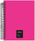 Grafoplás 88546054 - Notizbuch mit Spiralbindung, kariert, A6, 100 Blatt, 70 g, Fuchsia