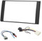 Sound way - Kit Montaggio Adattatore Autoradio, Mascherina 2 DIN Compatibile con Nissan Micra, Note, Almera, Juke, Versa