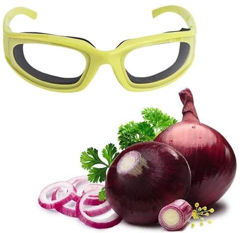 Zwiebelschutzbrille Anti scharf Zwiebelschneidebrille Schutzbrille Augenschutz Küchenhelfer Zum Zwiebelhacken Kochen Grillen