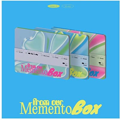 fromis_9 - 5. Mini-Album aus unserer Memento Box CD + gefaltetes Poster (zufällige Version)