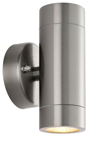 SAXBY Palin 2LT Wall Light - Marine Grade Stainless Steel (101350)