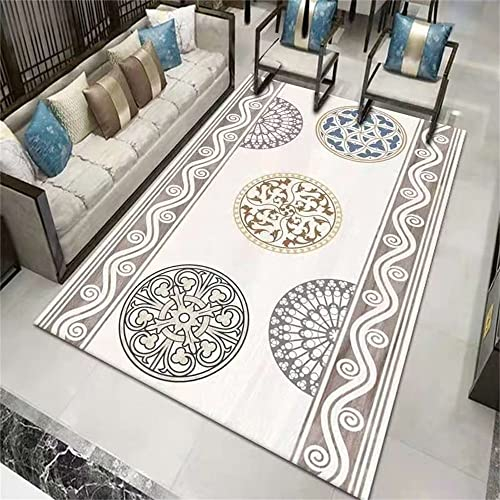 RUGMRZ Teppich Nach Mass Einfaches Wohnzimmer, modernes Schlafzimmer, Haushalt Wohnzimmer Teppich weiß Teppich esszimmer günstig Teppich Teppich nach Mass Teppich flur300x400CM