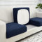 WEJOY Sofa Sitzkissenbezug, Stretch Sitzkissenschutz, Elastischer Kissenbezüge, Husse Überzug Bezug Für Sofa Sitzkissen, rutschfest Stoff Tartan