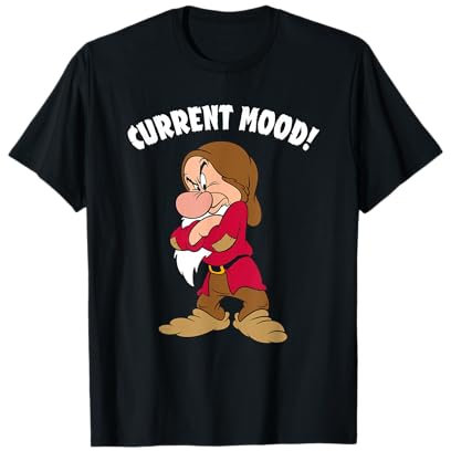 Disney Snow White And The Seven Dwarfs, Current Mood, Grumpy T-Shirt