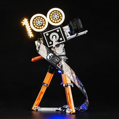 Light Kit for Lego Walt Disney Tribute Camera 43230 Lighting Set for Lego 43230 Disney Walt Disney Tribute Camera - Not Include Models, Just Light Kit (Standard Version)