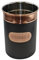 ARIATI Black And Copper Vintage Kitchen Utensil Storage Holder Caddy Storage Holder Stunning Utensil Cutlery Organiser Pot Spatula Holder for Countertop