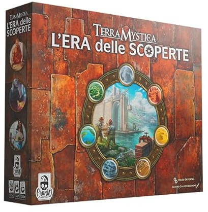 Cranio Creations - Terra Mystica Die Ära der Entdeckungen, EIN unabhängiges Spiel im Universum von Terra Mystica, Ausgabe in Italienischer Sprache