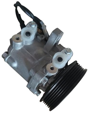 Galloparts Compressore aria condizionata 3P99900620 SV07E A/C con puleggia a 6 scanalature compatibile con trattore Kubota M126 M135 M135DTSC M135GX M135X M136 M6 M6-131DTC