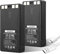 Upgrade LIT-22 Pro wiederaufladbare Batterien Ersatz für Spypoint LIT-22 Pro wiederaufladbare Lithium-Batterie, kompatibel mit Trail-Kamera Flex-M Flex G-36 Flex-Plus Flex-S (inkl. Typ-C-Kabel)