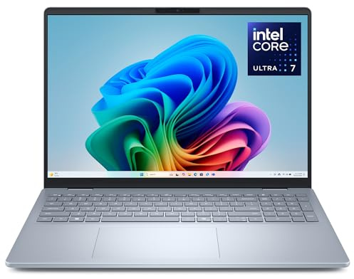 Dell 16 Plus Laptop DB16250-40.6 cm 16:10 2.5K (2560x1600) Display, Intel Core Ultra 7 256V, 16GB LPDDR5X Speicher, 1TB SSD, Intel Arc Grafik, Backlit Copilot Key Keyboard - Previously Inspiron