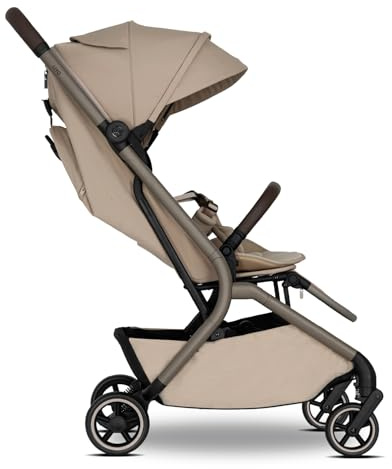 my junior® LIYO Buggy, ab Geburt bis 22 kg, IATA-zugelassen, EvoOne™ Technologie, Einhand-Faltmechanismus (Pure Beige, LIYO Buggy)