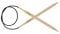 KnitPro K35321 Rundstricknadel, Birkenholz, Braun, 60 cm x 5.5 mm