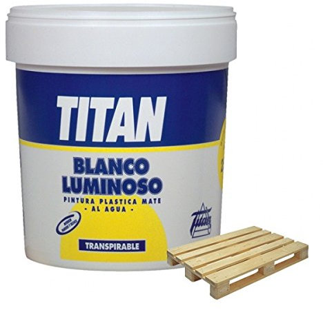 Titan - Pintura plástica mate transpirable 5 kg