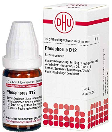 DHU Phosphorus D12 Streukügelchen, 10 g Globuli