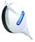 Interpet Aquamini Silent Air Pump, Sucker Attachment, Slim, Powerful Oxygen for Small Nano Aquarium Fish Tanks up to 25 Litre, White, Black