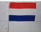 AZ FLAG - Autofahne Niederlande - 45x30 cm - Holländische Autoflagge 30 x 45 Cm - Auto Flaggen
