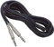 HOLLYWOOD Klinke-Verbindungskabel | 6,3 mm Stecker-Stecker Stereo | 10m Länge, Metallstecker, Knickschutz, 2x 0,75mm² | Instrumentenkabel Audio-Kabel