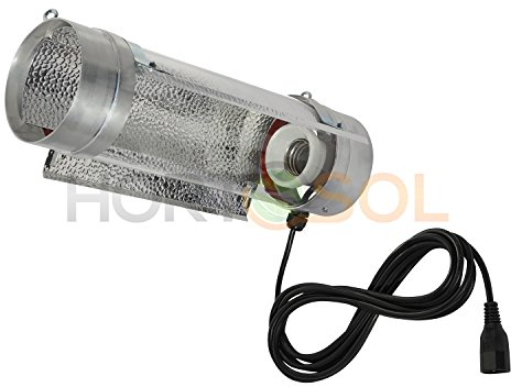 HORTOSOL E40 Cooltube Reflektor 125mm x 400mm für HPS und MH