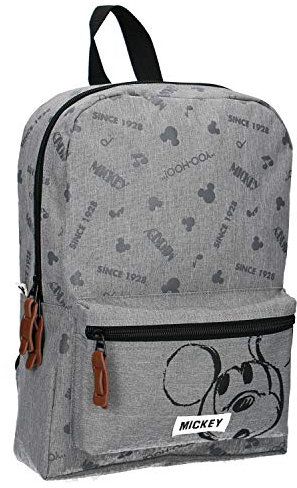 Disney Mickey Mouse Kinderrucksack - Grau und Schwarz