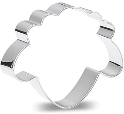 WJSYSHOP Keksausstecher mit Cartoon-Motiv Ziege und Schafkopf