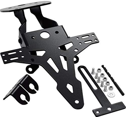 Hashiru Kennzeichenhalter - Robuster Stahl für Einfachen Anbau - 17,5cm Breite