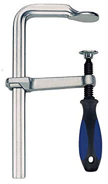 JeCo Ganzstahl-Schraubzwinge Spannweite 1000 mm Ausladung 120 mm 3-K-Griff