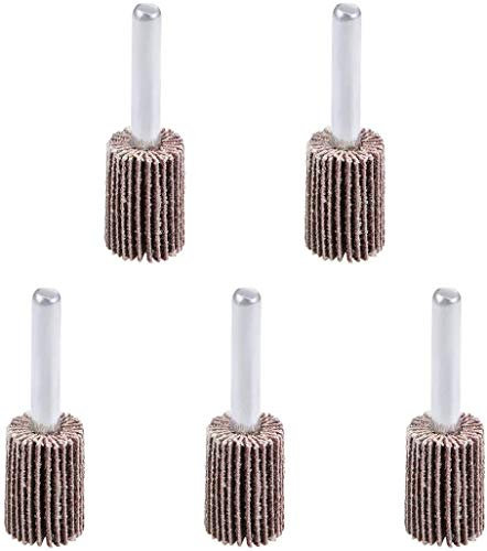 Utoolmart Schleifscheiben, 20 mm, Körnung 80, 5 Stück