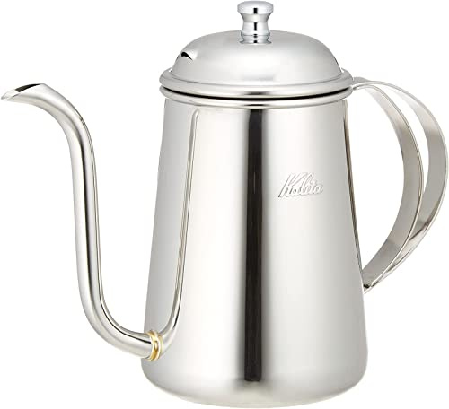 Kalita #52272 Coffee Pot, Stainless Steel, 23.7 fl oz (700 ml), Narrow Mouth, Nozzle, Direct Fire, Made in Japan, SS Kettle 700, Drip Pot, Coffee Kettle, Coffee Kettle, Cafe, Camping, Outdoor