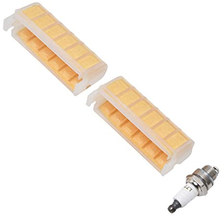 Garosa Luftfilter ABS Filter Zündkerze 1123 120 1613 für MS210 MS230 MS250 021 023 025 Kettensägenteile mit Zündkerze