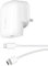Belkin 30W USB C wall charger with PPS, Power Delivery, USB-IF certified PD 3.0, fast charger plug for iPhone 16, 15, Galaxy S24, iPad, AirPods, MacBook, Pixel, more - USB-C to C Cable included