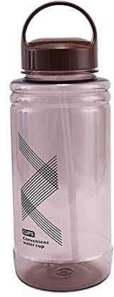 Bouteille Bouteille d'eau Grande capacité Sport Bouteille d'eau Tasse en Plastique de Boisson Portable Bouteille Voyage extérieur Bouteille d'eau jus de Lait de Lait Sport Gourde Eau