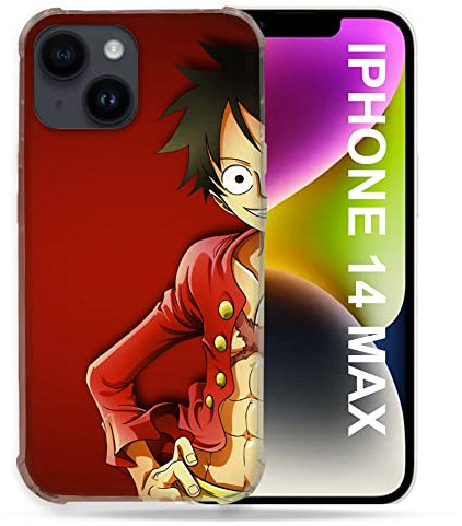 Cokitec Case for Iphone 14 Plus (6.7) Manga One Piece Luffy