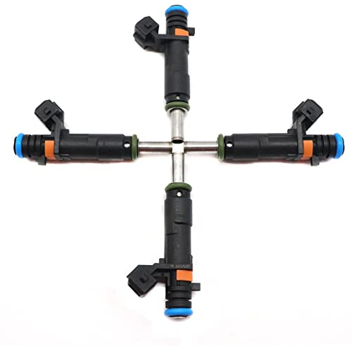 Auto-Benzin-Einspritzdüsen Für OPEL Für Insignia Für SIGNUM Für Vectra Für Zafira 2005–2015 4 Stück Auto-Einspritzdüsenadapter Kraftstoff-Common-Rail-Injektor