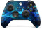 Skins4u Gamepad Wrap Aufkleber kompatibel mit Xbox Series S X Controller Design Schutz Folie Faceplate Cover Vinyl Skins Star Spiral