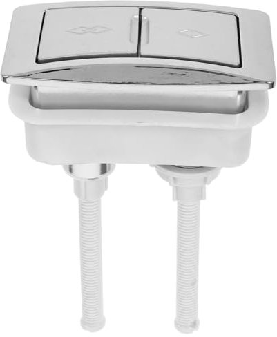 ABOOFAN Abs Para Tanque De Agua De Inodoro Artículos Sanitarios Botón Cuadrado Pulsadores Del Depósito De Agua Del Inodoro Botón De Reemplazo Del Inodoro Abdominales Componente