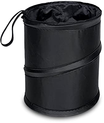 JNNJ Auto Mülleimer, Faltbar Einziehbar Multifunktionaler Automülleinmer, Zusammenklappbarer Und Tragbarer Wasserdichter Auto-Mülleimer, Auto Accessoires(20x20x25cm)