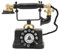 Tissting Modèle de Téléphone Rétro, Vintage Modele de Telephone Fixe Rotatif Téléphone de Bureau en Résine pour Cafe Salon Decorations de Fenetre Decorations