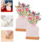 2024 Bloomy Flowers Schreibtischkalender, kreativer Blumen-Schreibtischkalender, Vasenform, Neujahrs-Monatskalender, Planer, Büro-Schreibtisch-Dekor, Heimdekoration (2)