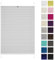 Rettika® Plissee mit Bohren, Breite: 85 cm, Höhe: 120 cm, Asche, Fensterrollo Sonnenschutz, Plisseerollo innen, Rollo für Fenster mit Bohren