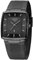 NIBOSI Men Watches Luxury Military Waterproof Sport Quartz Analog Square Wrist Watch for Men with Stainless Steel Mesh Band Date Calendar (All Black)