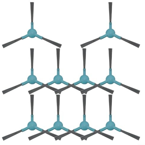 Juego de 4/10 cepillos laterales de repuesto para Conga 2499 Ultra Home, accesorios avanzados para aspiradora, juego de repuesto para robot aspirador (paquete de 10)