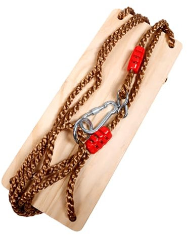 ERINGOGO Holzschaukelsitz Für Junge Mädchen Und Erwachsene Indoor Und Outdoor-schaukel Ersatz-schaukelsitz Für Garten Hängende Holzschaukel Mit Bequemer Sitzfläche