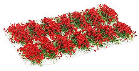 HAWILLOSCH Simulationsblumencluster Kleiner Blumencluster Dekorationsmaterial Umweltfreundlich Langlebig Für Selbstgemacht Mikrolandschaft Wälder Feengärten Terrarien