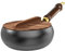Unbeschichtete Eisenpfanne Handgeschmiedeter Topf Mit Wärmespeicherfunktion, Für Küche, Vielfältige Kulinarische Stile, Rezepte, Schmiedeeisen-bratpfanne, Eisenpfanne Pfanne (28CM)