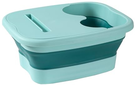 Foot Soaking Bath Basin | Foot Soak Bowl | Large Feet Soaking Tub Bucket | Pedicure Bowl With Handle | Foldable Footbath For Home Spa Indoor And Outdoor Use Travel